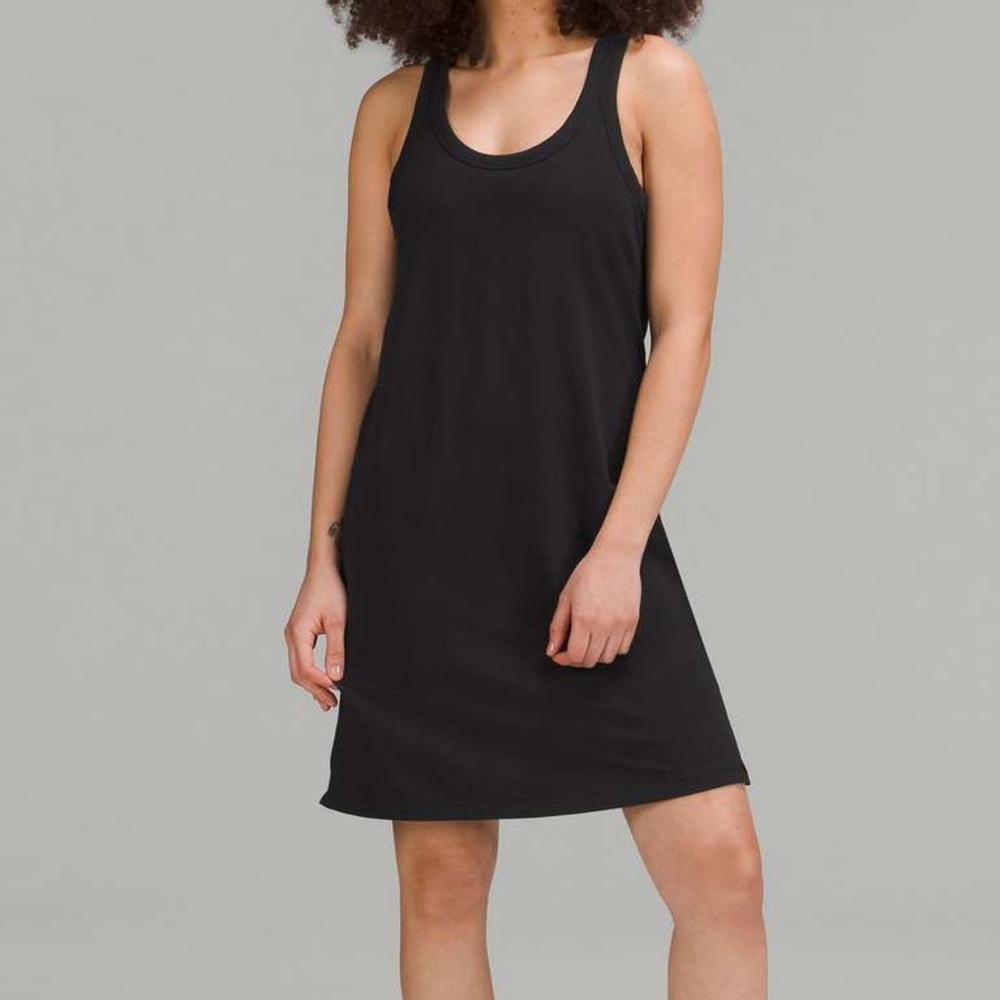Lululemon Classic-Fit Cotton-Blend Scoop Dress